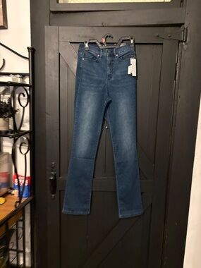 sofia by sofia vergara Classic Straight-Leg Blue Jeans